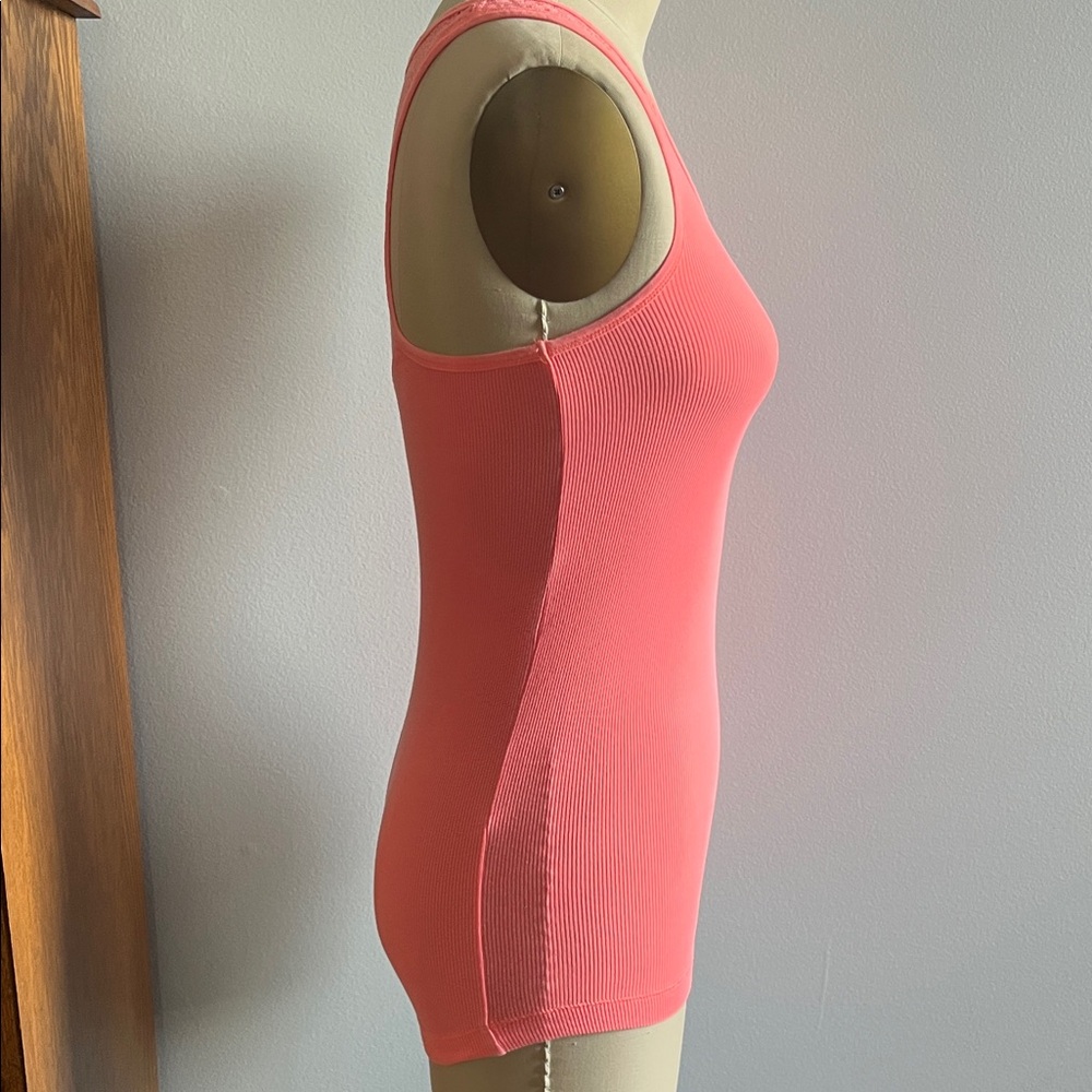 SO Vibrant Coral Tank Top - Picture 5 of 5